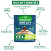 Smart Eats - Iron Powder | Highly Absorbed | Avoids Side Effects | Complete Nutrition: Protein, Vitamins, Fiber, Antioxidants | Makes Tasty Drinks & Shakes | Vegan | Chocolate Flavor | 30 Scoops