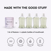 Boka Fluoride Free Toothpaste - Nano Hydroxyapatite - Ela Mint 4oz and Travel Size Mouthwash Tablets - Hydroxyapatite Fluoride/Alcohol Free & Eco-Friendly