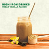 Smart Eats - Iron Powder | Highly Absorbed | Avoids Side Effects | Complete Nutrition: Protein, Vitamins, Fiber, Antioxidants | Makes Tasty Drinks & Shakes | Vegan | Vanilla Flavor | 30 Scoops