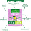 Smart Eats - Iron Powder | Highly Absorbed | Avoids Side Effects | Complete Nutrition: Protein, Vitamins, Fiber, Antioxidants | Makes Tasty Drinks & Shakes | Vegan | Vanilla Flavor | 30 Scoops