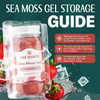 TrueSeaMoss Sea Moss Gel – Wildcrafted Seamoss, Fruits & Jarred Vegetables – Strawberry - 16 Fl Oz