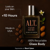 ALT. FRAGRANCES Fleur Noire - Inspired by Black Opium Perfume for Women, Extrait de Parfum, Long Lasting Fragrance with Coffee, Jasmine & Vanilla Notes, 60ml