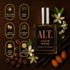 ALT. FRAGRANCES Fleur Noire - Inspired by Black Opium Perfume for Women, Extrait de Parfum, Long Lasting Fragrance with Coffee, Jasmine & Vanilla Notes, 60ml
