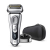 Braun Electric Razor for Men, Series 9 9330s Electric Shaver, Pop-Up Precision Trimmer, Rechargeable, Wet & Dry Foil Shaver with Travel Case