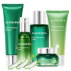 Aloderma Signature Aloe Brightening Set - 5 Pieces - Gel Cleanser Toner Serum Cream