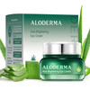 Aloderma Soothing Face Cream Made With 75% Organic Aloe Vera - Calming Facial Cream With Squalane & Vitamin E For Dry Sensitive Skin - Reduces Redness Helps Protect Damaged Skin 50G/1.76Oz