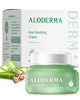 Aloderma Soothing Face Cream Made With 75% Organic Aloe Vera - Calming Facial Cream With Squalane & Vitamin E For Dry Sensitive Skin - Reduces Redness Helps Protect Damaged Skin 50G/1.76Oz
