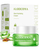 Aloderma Brightening Facial Cream - Made With 69% Organic Aloe Vera - Natural Skin Brightening Squalane & Niacinamide For Flawless Complexion 1.7Oz