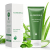 Aloderma Oil Controlling Facial Cleanser Made Within 12 Hours Of Harvest With Organic Aloe Vera - Clear Breakouts - Wintergreen To Help Purify & Deeeply Cleanse Pores - Calming Aloe Facial Wash 3.5Oz