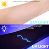 Bobisuka Clear Uv Neon Glow Eyeliner Pen Invisible Ink White Eye Liner Pen Waterproof Smudge-Proof Graphic Liners Eye Makeup Kit For Rave Accessories Party