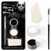 Bobisuka Black And White Face Paint Skeleton Makeup Kit Halloween Character Set For Kids Adults Safe Non-Toxic Skull/Ghoul Face Painting Kit For Stage Costume Parties Dress Up Cosplay & Special Fx Make-Up