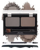 Caedelfly Eyebrow Powder Kit-Waterproof Two Colors Brow Powder Tinted Palette Long Lasting Up To 16H Brown/Dark Brown Brow Filler Defined&Sculpt Natural Eyebrow Makeup For Sparse Brow With Brow Brush &Razor-03