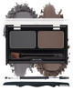 Caedelfly Eyebrow Powder Kit-Waterproof Two Colors Brow Powder Tinted Palette Long Lasting Up To 16H Brown/Dark Brown Brow Filler Defined&Sculpt Natural Eyebrow Makeup For Sparse Brow With Brow Brush &Razor-03