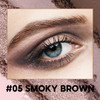 Carslan Eyeshadow Palette Longlasting Eye Makeup Palettes In Matte Shimmer Eye Shadow High Pigmented Warm Natural Sombras Para Ojos For Daily Use 05 Smoky Brown