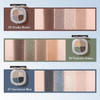 Carslan Eyeshadow Palette Longlasting Eye Makeup Palettes In Matte Shimmer Eye Shadow High Pigmented Warm Natural Sombras Para Ojos For Daily Use 05 Smoky Brown