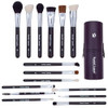 Daniel Laura Studio Makeup Brush Set 15 Pieces Brush For Foundation Powder Eye Shadows Eyebrow Blending Blush Concealers Eyelash Featuring Ultra-Soft Vegan Bristles