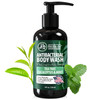 Derma-Nu Men'S Body Wash Bold & Woody Sandalwood Scent Antibacterial Body Wash For Jock Itch Athlete S Foot Eczema & Back Acne Antibacterial Soap For Men Safe For All Skin Types (8Oz)