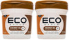 Eco Style Coconut Oil Styling Gel - Adds Luster And Moisturizes Hair - Weightless Styling And Superior Hold - Prevents Breakage And Split Ends - Promotes Scalp Health - Ideal For All Hair - 8 Oz