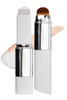 Elroel Blanc Cover Cream Stick V White - Korean Color-Changing Foundation Stick With Volufiline - Medium To Full Coverage Dewy Finish Base Makeup - Dual-Ended With Detachable Brush (203 Medium)