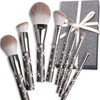 Enzo Ken Natural Fiber & Goat Hair Makeup Brush Set Professional Combined Hair Makeup Brushes Set With Case By Luxury Emerald Green Cosmetic Brushes Makeup Set Natural Bristle Makeup Brushes.