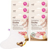 Epielle Hydrating Foot Mask 6 Pairs Relieve And Soften With Shea Butter & Jojoba Oil Deep Moisturizing Socks For Dry Cracked Feet Self Care s For Women Spa Kit Stocking Stuffers