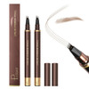Espoce 2 Pack Eyebrow Pen Waterproof Microblading Eyebrow Pencil 4 Tip Precise Eye Brow Makeup Pen For Women To Effortlessly Create Hair Like Natural Brows Non Dry Out And Last All Day (Espresso)