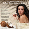 Everyday Beauty Helping You Feel Beautiful Inside And Out Organic Fractionated Coconut Oil | 100% Pure Cold-Pressed | Usda Certified Organic | Amber Glass Bottle With Glass Dropper | For Face Skin & Hair - 1 Fl Oz