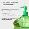 Fully Green Tomato Pore Cleansing Oil Daily Oil Cleanser With Bha & Green Tomato For Makeup Removal Sebum Control Blackhead Removal For Sensitive Skin Vegan Korean Skincare 8.45 Fl.Oz