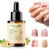 Gellen Cuticle Oil Roll-On Nail Growth Oil Nail Oil For Nail Growth & Repair & Strength Green Citrus Avocado Baobab Oils Vitamin E Nail Care For Damaged Skin & Thin Nails Soften & Nourish Cuticle