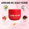 Generic Avocado Oil Scalp Scrub Rich In Grapefruit Extract Grapeseed Extract And Pumice Natural Scrub & Dry Scalp Gluten Free Vegan