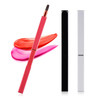 Ideal Swan Lip Applicator Brush - 3 Pack Exquisite Professional Dustproof Retractable Lip Brush - Makeup Lipstick Lip Gloss Applicators (Black Silver And Jewelry Red)