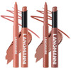 Jolilab 12Pcs Lip Set: 6 Colors Lip Liner+6 Colors LipstickMatte/CreamySmooth Creamy TextureLong-LastingBold/Nude Shades For Daily/Party Vegan For Makeup Lovers. (Rich - Color Set B)