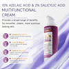 Kempc Cystic Acne Treatment For Face Hormonal Acne Spot Treatment Pimple Cream With Azelaic Acid | Redness Reducing Acne Moisturizer For Rosacea & Sensitive Acne-Prone Skin | Teens & Adults 1.7 Oz