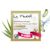 La Fresh Snail Mucin Facial Cleansing Wet Wipes - Double-Action Travel Makeup Remover Wipes Oil-Free Non-Greasy Wet Wipes 25-Pack