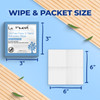 La Fresh Oil-Free Face N Hand Refresher Wipes Made With Natural Japanese Yuzu Scent Pack Of 50 Individually Wrapped Cleansing Wipes Travel Essentials