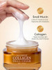 Licorne Collagen Snail Cream Kormesic Collagen Snail Face Cream Snail Hydrating Anti Wrinkle Cream Snail Collagen Cream Korean In Amber Gold Jar