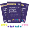 Livaclean 240 Ct Star Pimple Patches For Face + 330 Ct Acne Patches W/Tea Tree Oil Salicylic Acid | Hydrocolloid Acne Patch | Cute Star Pimple Patch For Healing Hydrocolloid Patch Zit Stickers