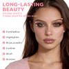 Luxaza Pro 5-In-1 Backed Eyeshadow Makeup Palette With Blush Bronzer Highlighter Natural Nude Eye Shadow Palettes 18 Colors Matte Shimmer Glitter Tone Long Lasting Smudge-Proof Ideal s For Women