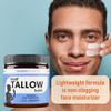 Magnum Solace Beef Tallow For Skin Just 2 Ingredients Natural Tallow & Sweet Almond Oil 5 Oz Unscented Moisturizer For Dry & Sensitive Skin Hydrating Balm