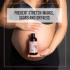 Magnum Solace Nighttime Magnesium Cream (Clary Sage) And Stretch Mark Oil (Cocoa) - 2 Pack Bundle