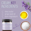 Magnum Solace Nighttime Magnesium Cream (Chamomile & Lavender) & Large 10 Lbs Bath Flakes