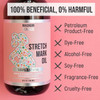Magnum Solace Stretch Mark Oil For Pregnancy 100% Natural Belly Oil For Pregnancy With Cocoa Butter Oil Almond Oil For Skin Alternative To Stretch Mark Cream For Pregnancy
