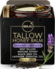 Maju Superfoods Maju Tallow Honey Balm Evening Lavender (2 Oz) Grass Fed Beef Tallow For Skin With Organic Black Seed Oil Manuka Honey And Organic Beeswax Skin And Face Moisturizer For Deep Hydration