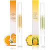 Meschett 2Pcs Cuticle Oil Pens For Nail CareCuticle Revitalizer Oil Pen With Soft BrushCuticle Oil To Prevent Nail Cracking And Dry (Peach & Strawberry Flavor)