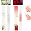 Meschett 2Pcs Cuticle Oil Pens For Nail CareCuticle Revitalizer Oil Pen With Soft BrushCuticle Oil To Prevent Nail Cracking And Dry (Peach & Strawberry Flavor)