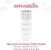 Mirabella Balance Toner For Face Unscented Alcohol-Free Toner Offers Restorative Hydration & Cleansing For All Skin Types Even Sensitive Skin With Hyaluronic Acid Glycerin Aloe & Witch Hazel