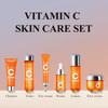 suckoo 5X Vitamin C Niacinamide Facial Skin Care Gift Box Set Kit 6 Piece