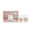 Nails Inc Pearl-Fect Mani Duo & Stickers Long Lasting Glossy Nail Color High Shine Airy Dry Full Coverage Chip Resistant Salon Quality Manicure Nail Kit Wedding Season Nails 3 Piece Set