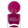 Nails Inc Ready To Jelly Sheer Berry Fast Drying Long Lasting High Shine Chip Resistant Translucent Effect Air Dry Manicure Cruelty Free See Through Nail Polish Amelia 0.47 Fl Oz