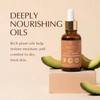 Nat Botanicals Deep Face Oil Serum For Normal & Dry Skin - Rich Botanical Face Serum With Coconut & Avocado Oil For Vitamin E - Nourishing Naturally Scented And Clean Beauty 1 Fl Oz